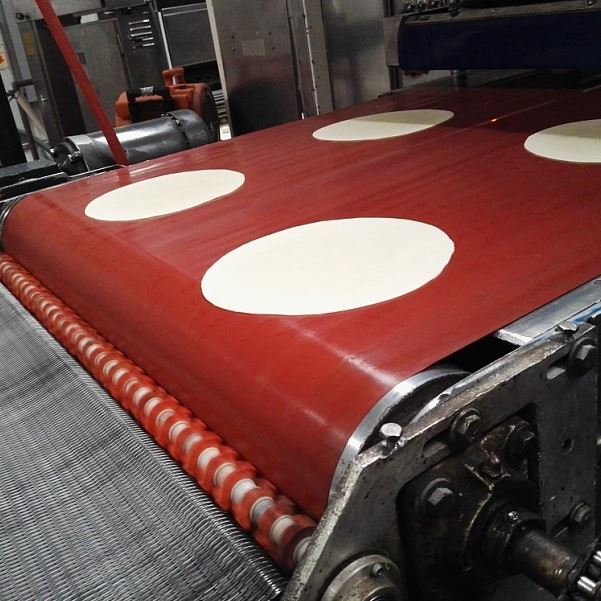 Abrasion Resistant PTFE Tortilla Pressing Conveyor Belts